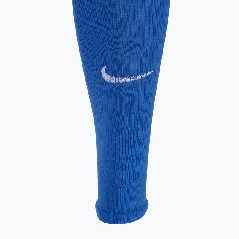 Futbalové rukávy Nike Strike kráľovská modrá/biela 3