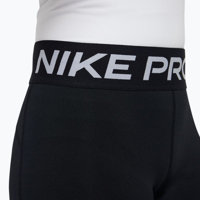 Detské šortky Nike Pro Dri-Fit 5" carbon black/white 5