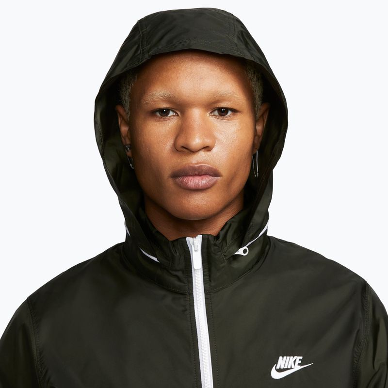 Pánska tepláková súprava Nike Sportswear Club Lined Woven sequoia/white 5