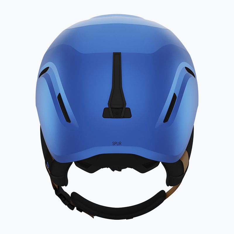 Detská lyžiarska prilba Giro Spur blue shreddy yeti 4