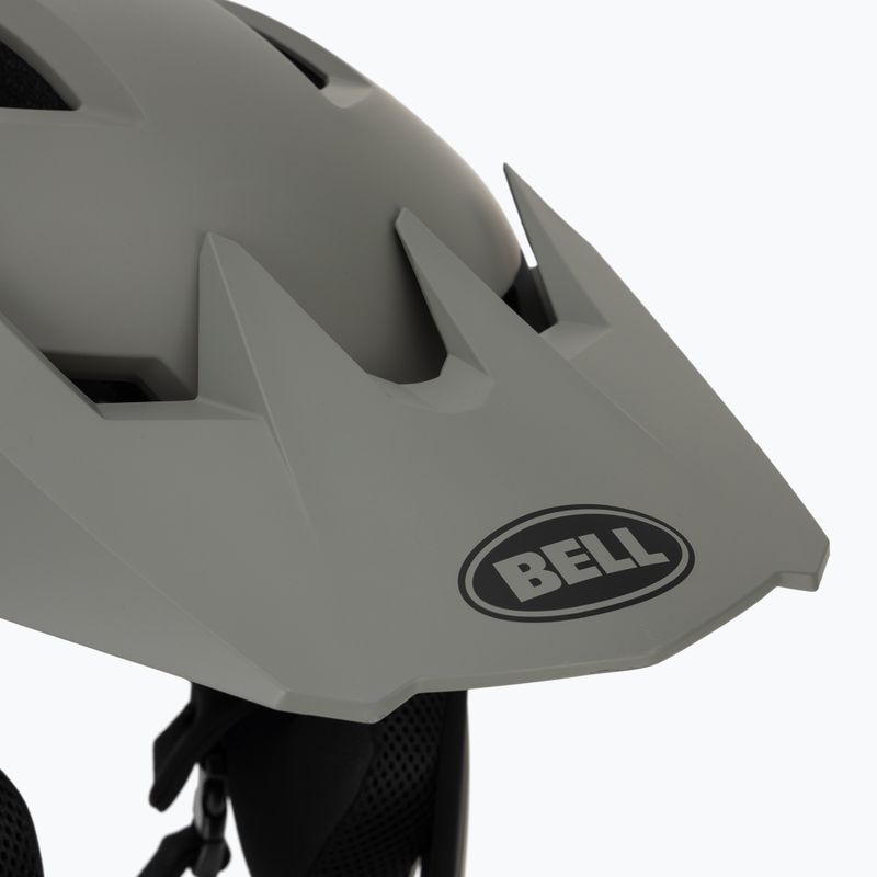 Cyklistická prilba Bell Sanction 2 matná tmavosivá 7