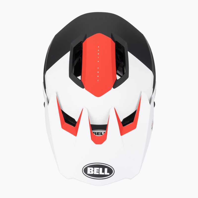 Cyklistická prilba Bell Sanction 2 DLX Mips matte black/white 6