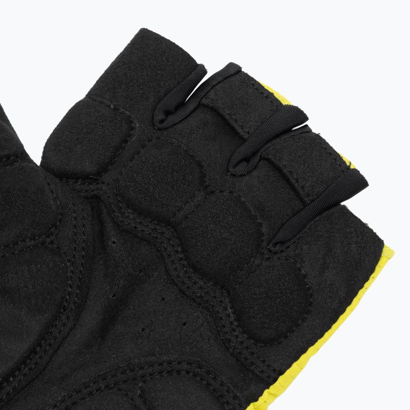 Pánske cyklistické rukavice Giro Bravo Gel II highlight yellow 6