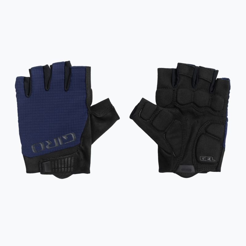 Pánske cyklistické rukavice Giro Bravo Gel II midnight