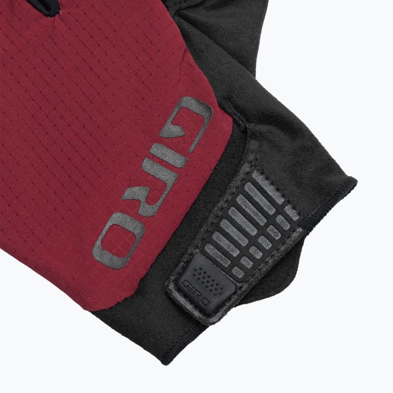 Pánske cyklistické rukavice Giro Bravo Gel II ox red 4