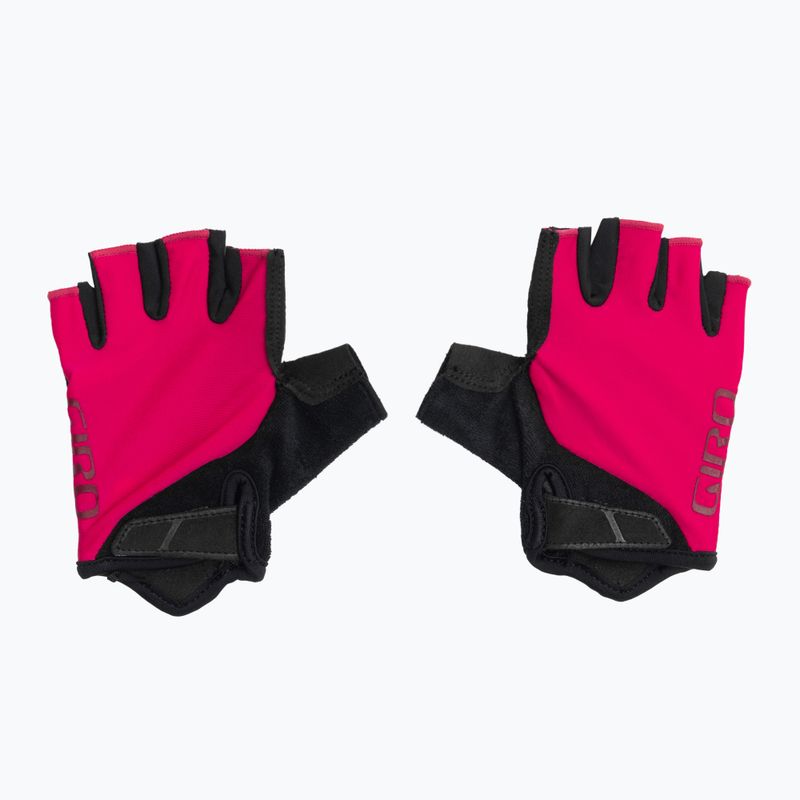 Dámske cyklistické rukavice Giro Jag'ette raspberry/dark cherry 2