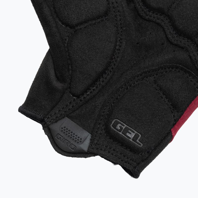 Dámske cyklistické rukavice Giro Tessa Gel II dark cherry 6