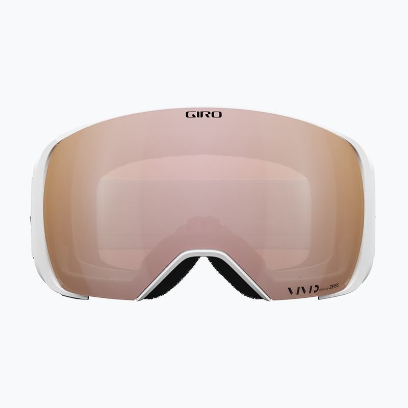 Lyžiarske okuliare Giro Comp white bliss/rose gold/infrared 3