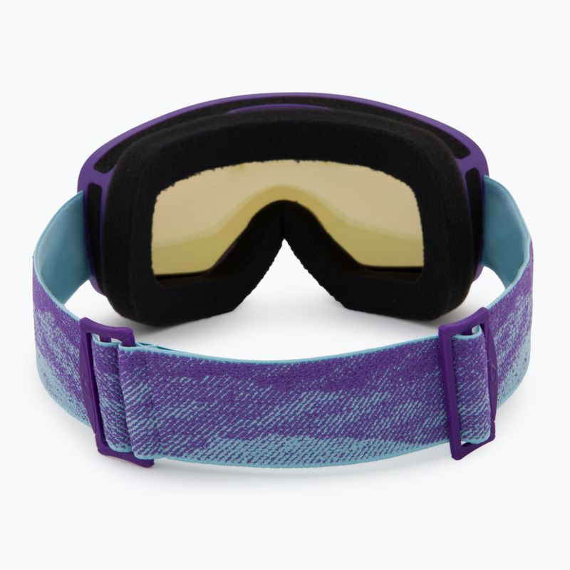 Detské lyžiarske okuliare Giro Stomp purple linticular/ amber pink 3
