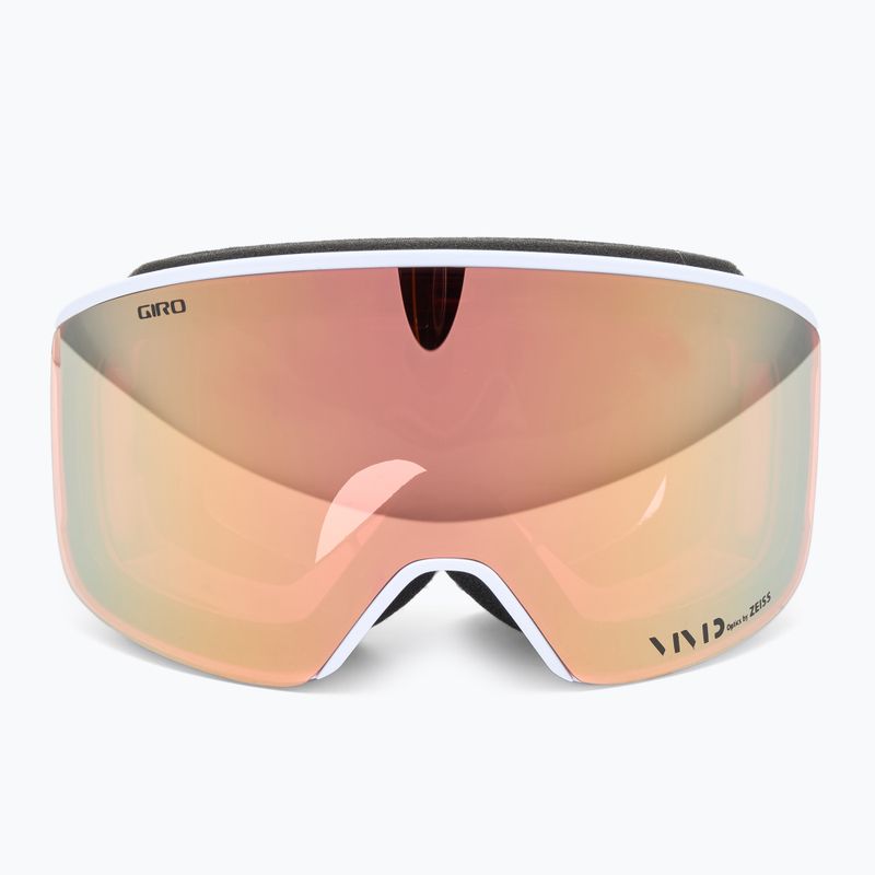 Dámske lyžiarske okuliare Giro Ella white bliss/rose gold/infrared 3