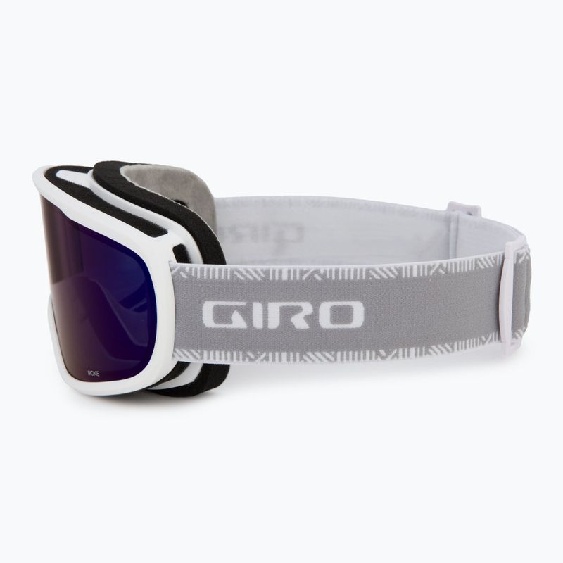 Dámske lyžiarske okuliare Giro Moxie white & grey chute/ cobalt/ yellow 5