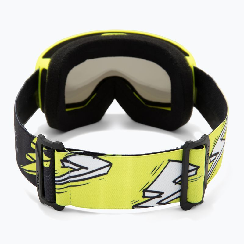 Detské lyžiarske okuliare Giro Buster Jr yellow bolts/ultra black 3