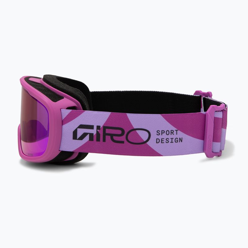 Detské lyžiarske okuliare Giro Buster Jr pink flow/amber pink 4