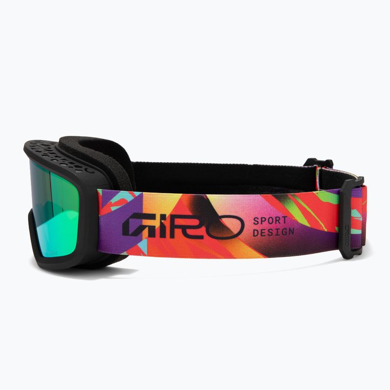 Detské lyžiarske okuliare Giro Chico 2.0 Jr multi flow/loden green 4