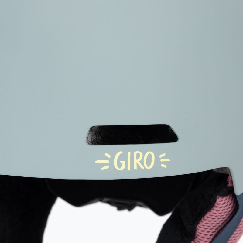 Detská lyžiarska prilba Giro Crue matte light blue namuk 7