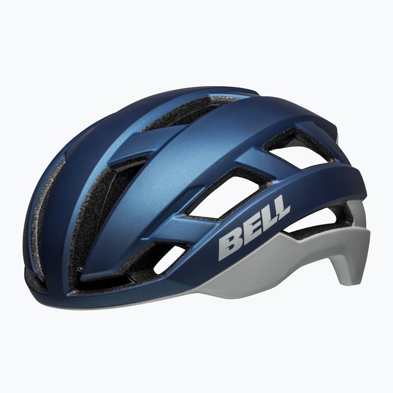 Cyklistická prilba Bell Falcon XR Integrated Mips matná modrá/sivá