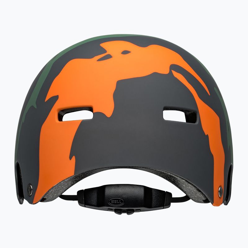 Detská prilba Bell Span Jr matná zelená/oranžová 4