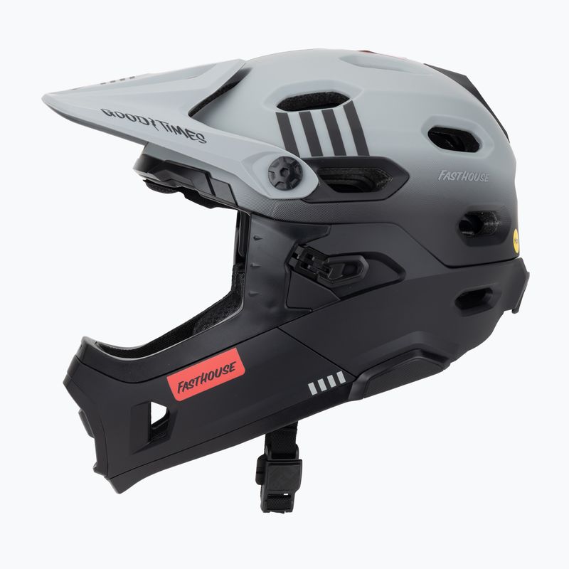 Cyklistická prilba Bell FF Super DH MIPS Spherical matte gray/black 3