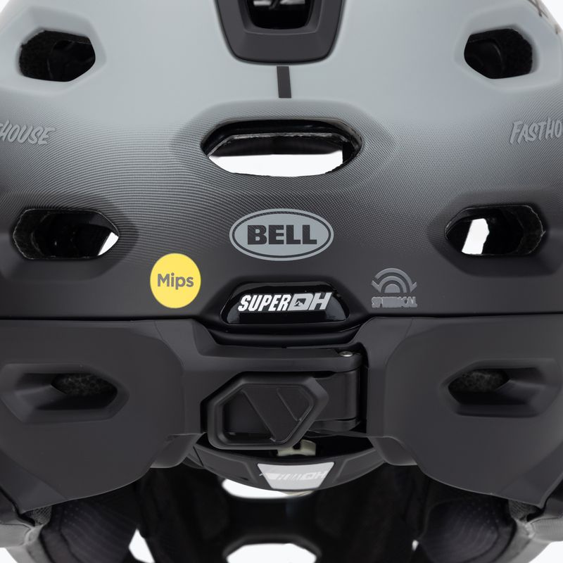 Cyklistická prilba Bell FF Super DH MIPS Spherical matte gray/black 7