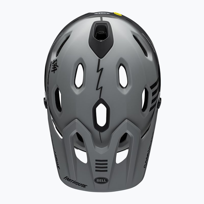 Cyklistická prilba Bell FF Super DH MIPS Spherical matte gray/black 5