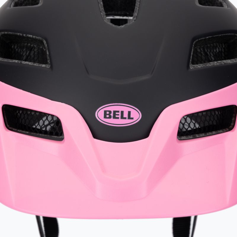 Cyklistická prilba detská Bell Sidetrack Jr matte pink 7