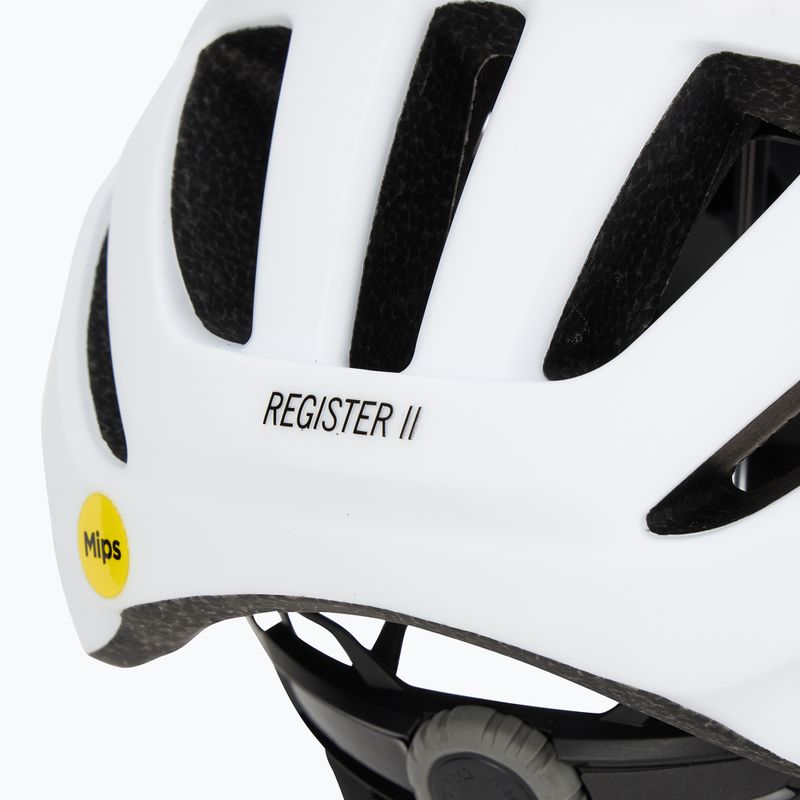 Cyklistická prilba Giro Register II Integrated MIPS matte white/charcoal 8