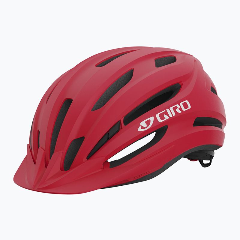 Detská cyklistická prilba Giro Register II matte bright red/white 9