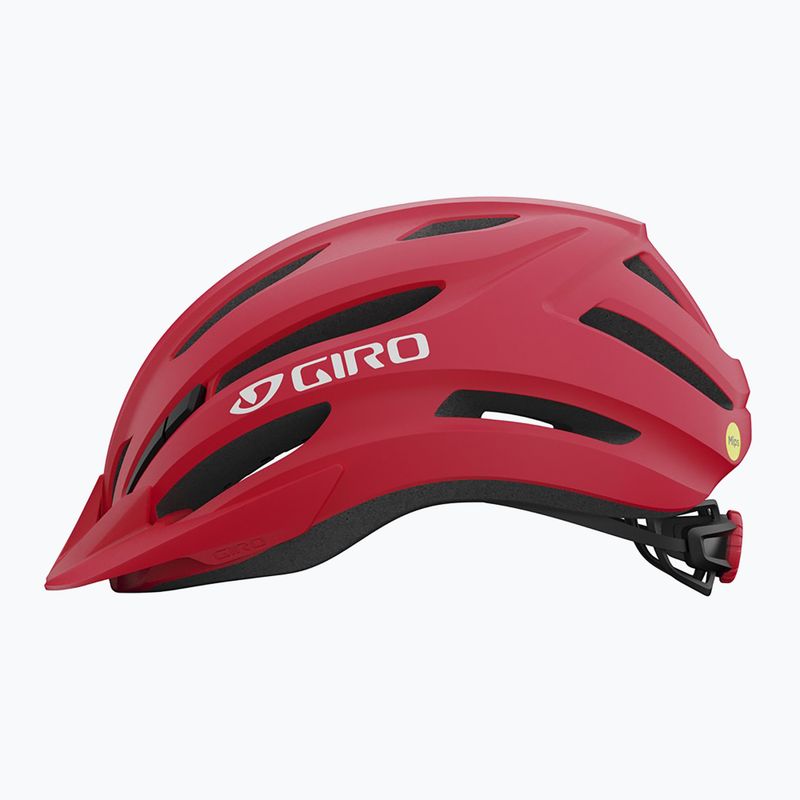 Detská cyklistická prilba Giro Register II matte bright red/white 10