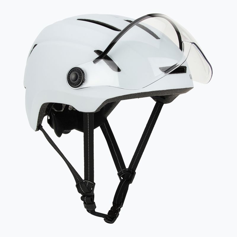 Cyklistická prilba Giro Evoke Shield Integrated MIPS matná krieda 2