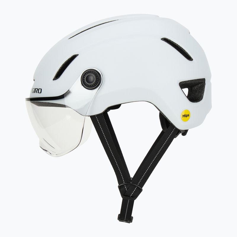 Cyklistická prilba Giro Evoke Shield Integrated MIPS matná krieda 5