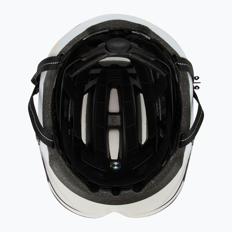 Cyklistická prilba Giro Evoke Shield Integrated MIPS matná krieda 7