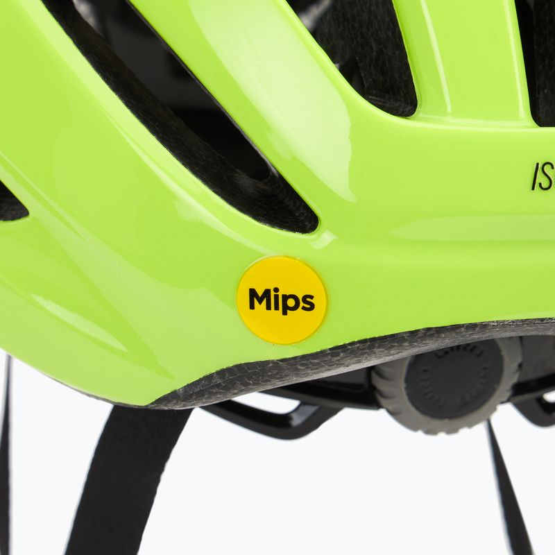 Cyklistická prilba Giro Isode II Integrated MIPS gloss highlight yellow 5