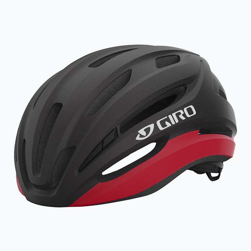 Cyklistická prilba Giro Isode II Integrated MIPS matte black/red 6