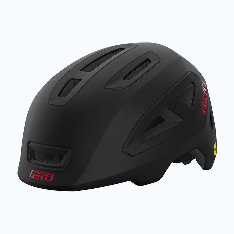 Detská cyklistická prilba Giro Scamp II matná čierna/červená