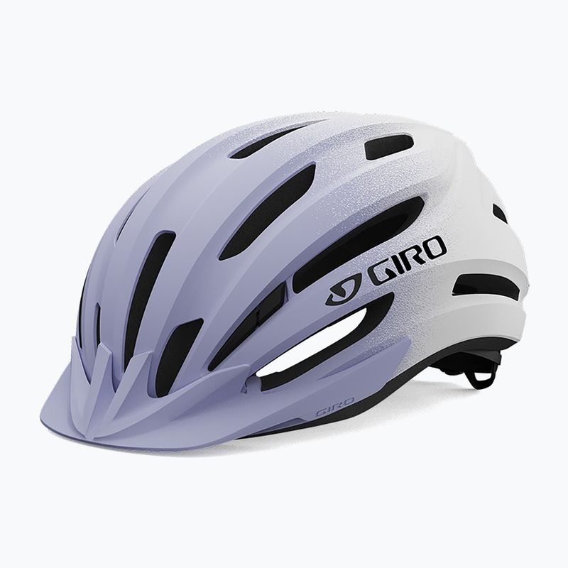 Cyklistická prilba Giro Register II Integrated MIPS matná biela/svetlá lila fade