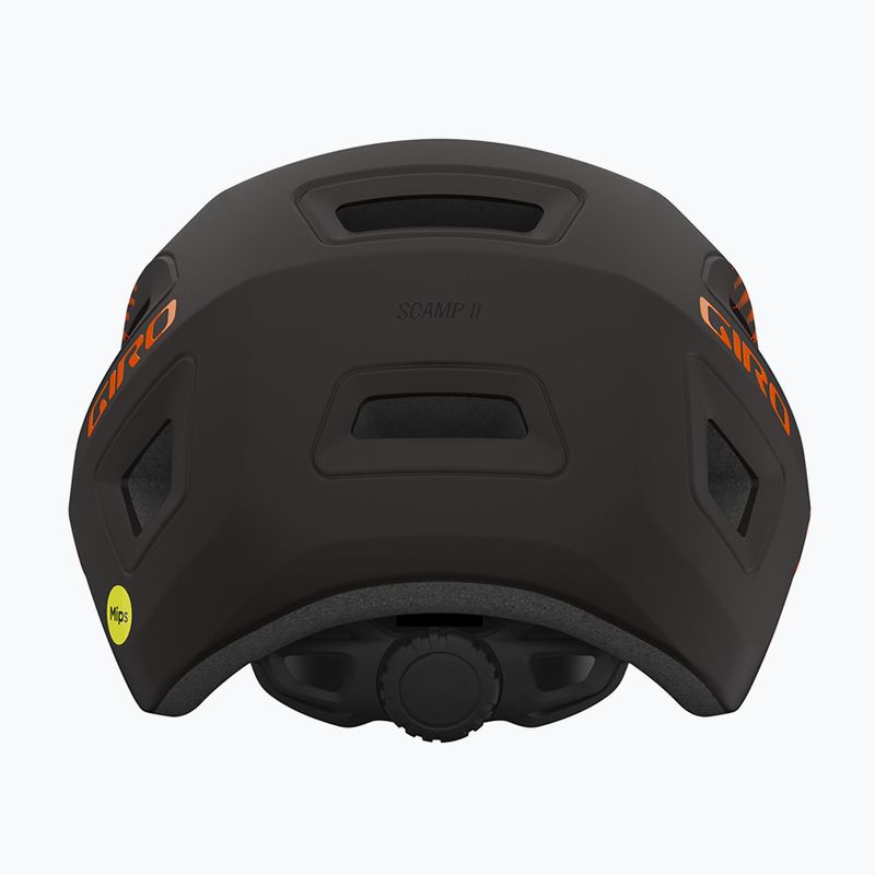 Detská cyklistická prilba Giro Scamp II Integrated MIPS matte orange towers 3