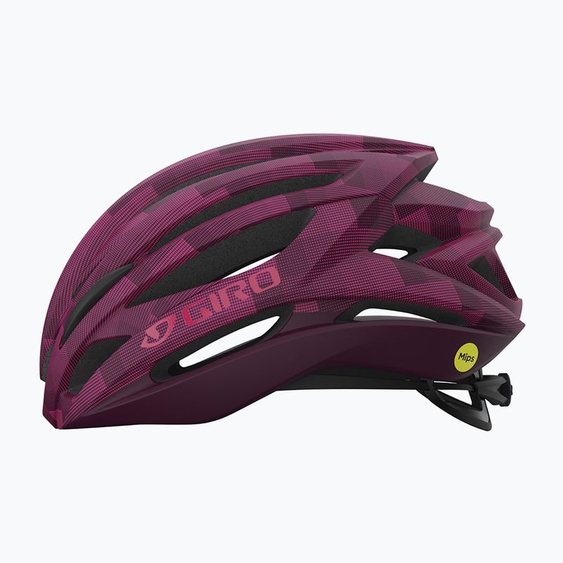 Cyklistická prilba Giro Syntax Integrated MIPS matte dark cherry towers 2