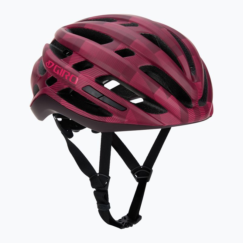 Cyklistická prilba Giro Agilis Integrated MIPS matte dark cherry towers