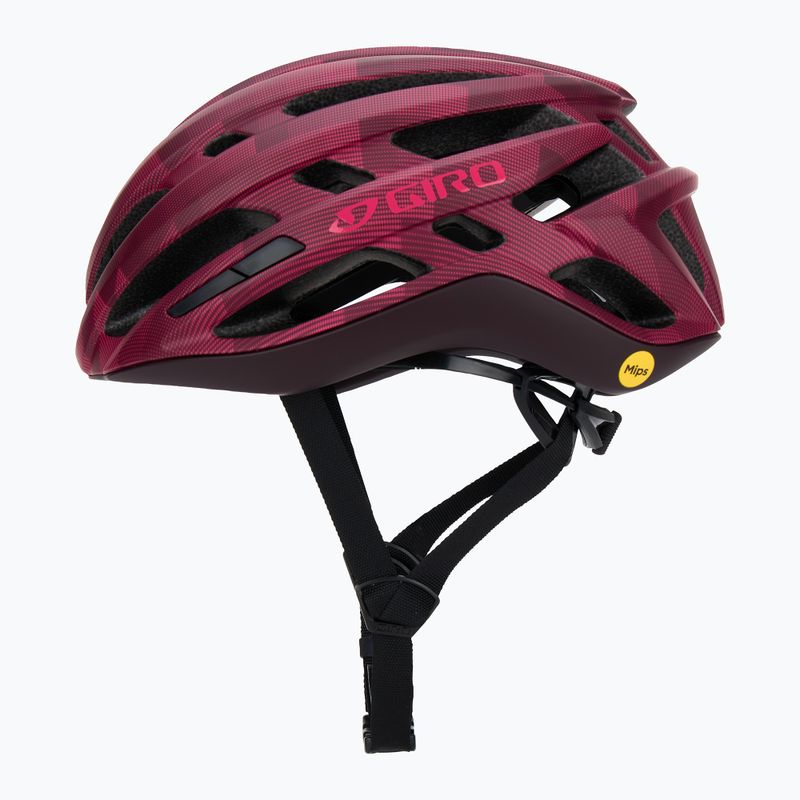 Cyklistická prilba Giro Agilis Integrated MIPS matte dark cherry towers 4