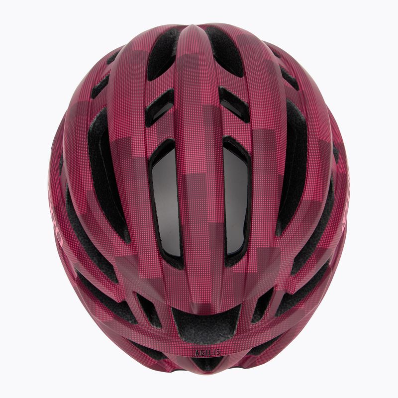 Cyklistická prilba Giro Agilis Integrated MIPS matte dark cherry towers 5