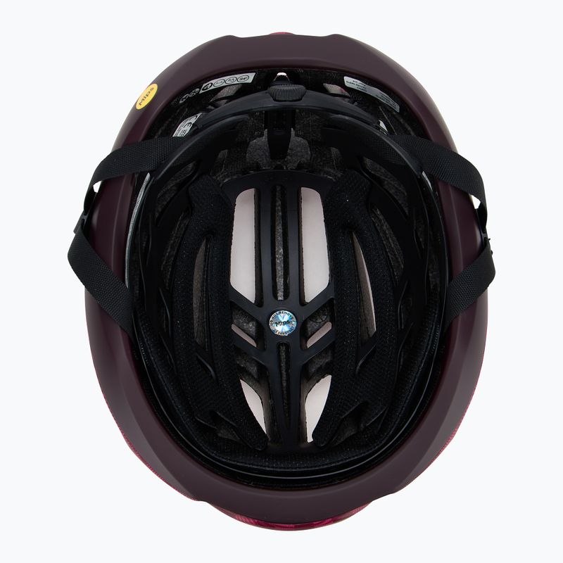 Cyklistická prilba Giro Agilis Integrated MIPS matte dark cherry towers 6