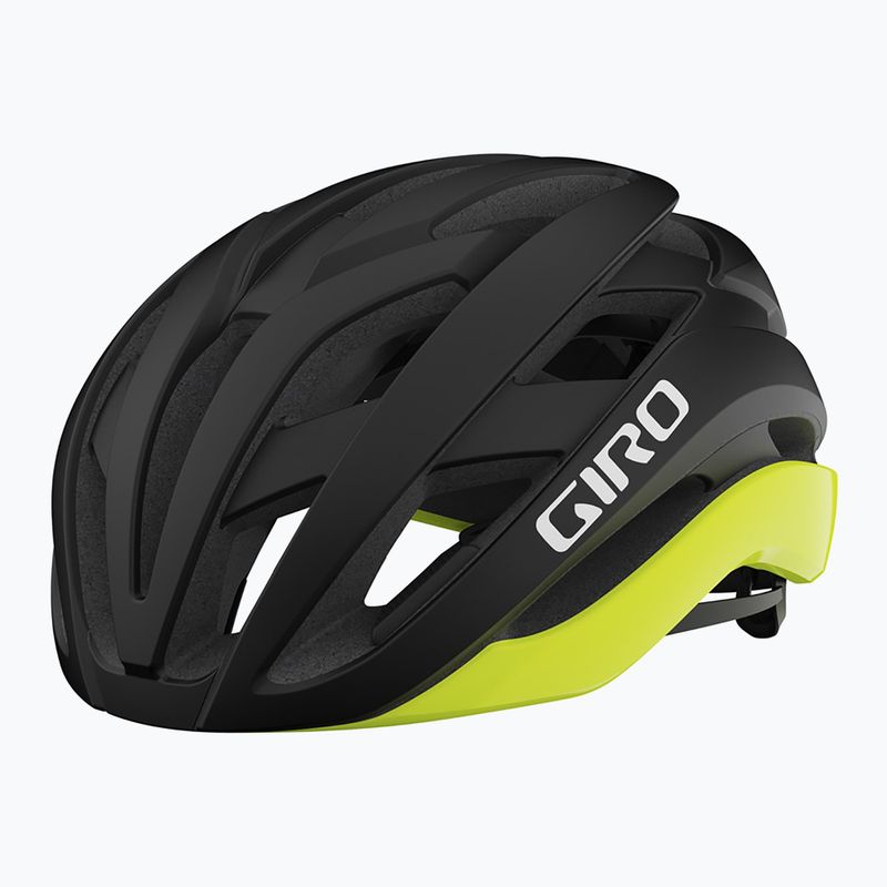 Cyklistická prilba Giro Cielo MIPS matná čierna/svetložltá