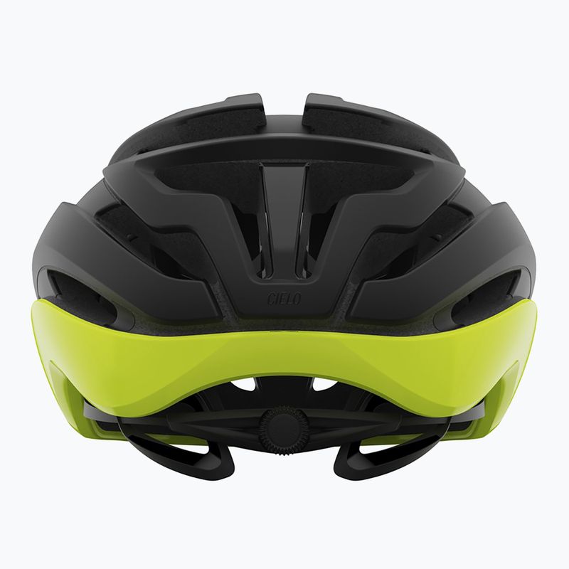 Cyklistická prilba Giro Cielo MIPS matná čierna/svetložltá 3
