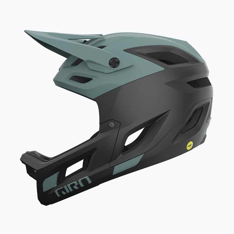 Cyklistická prilba Giro FF Coalition Spherical MIPS matná metalická coal/mineral 2