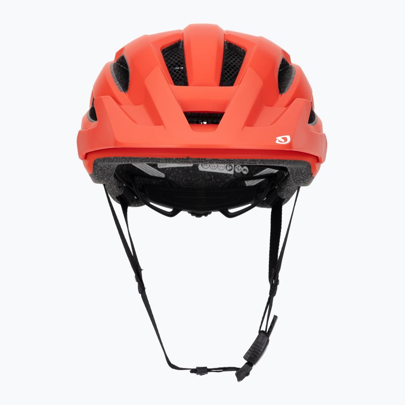 Detská cyklistická prilba Giro Fixture II Integrated MIPS matne červená fade 2