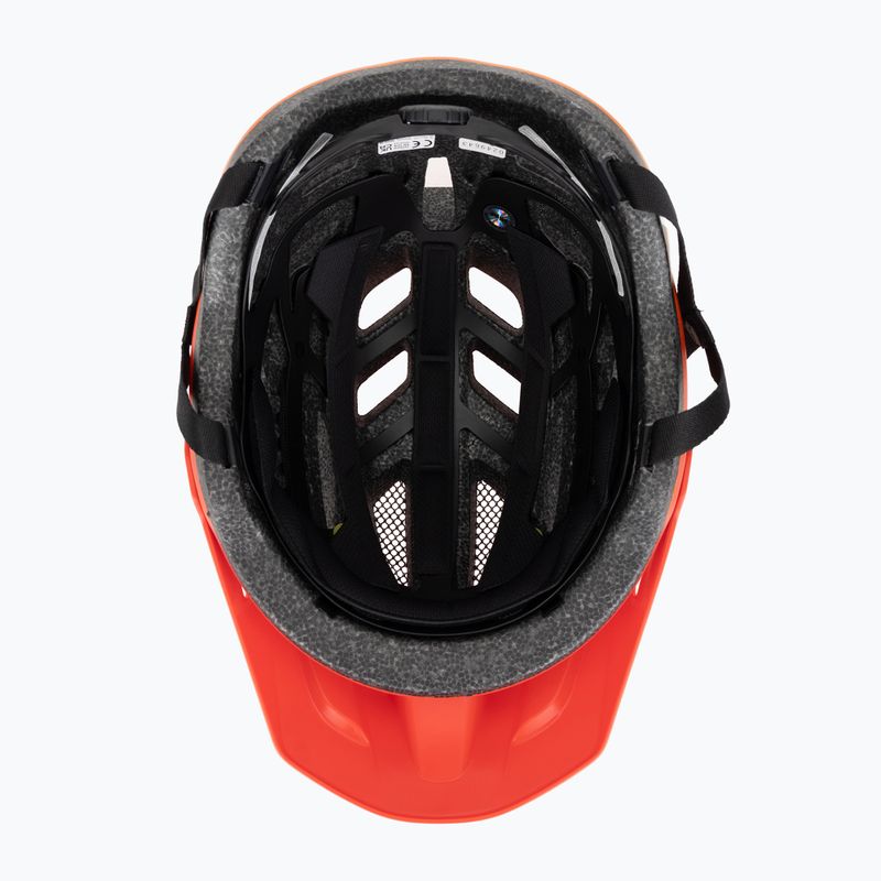 Detská cyklistická prilba Giro Fixture II Integrated MIPS matne červená fade 5