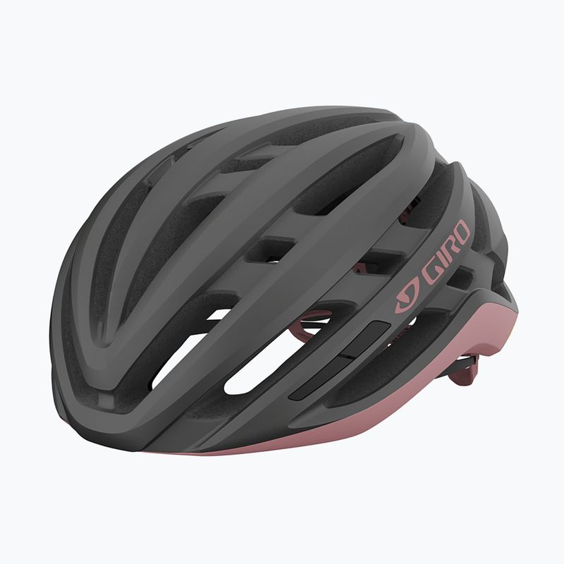 Cyklistická prilba Giro Agilis Integrated MIPS matná metalíza coal/dusty rose
