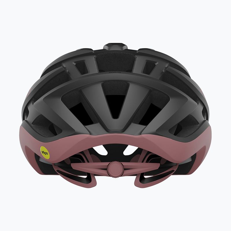 Cyklistická prilba Giro Agilis Integrated MIPS matná metalíza coal/dusty rose 3