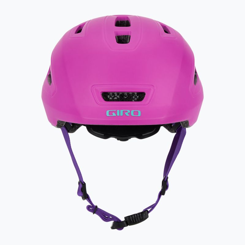 Detská cyklistická prilba Giro Scamp II Jr matná fialová 2