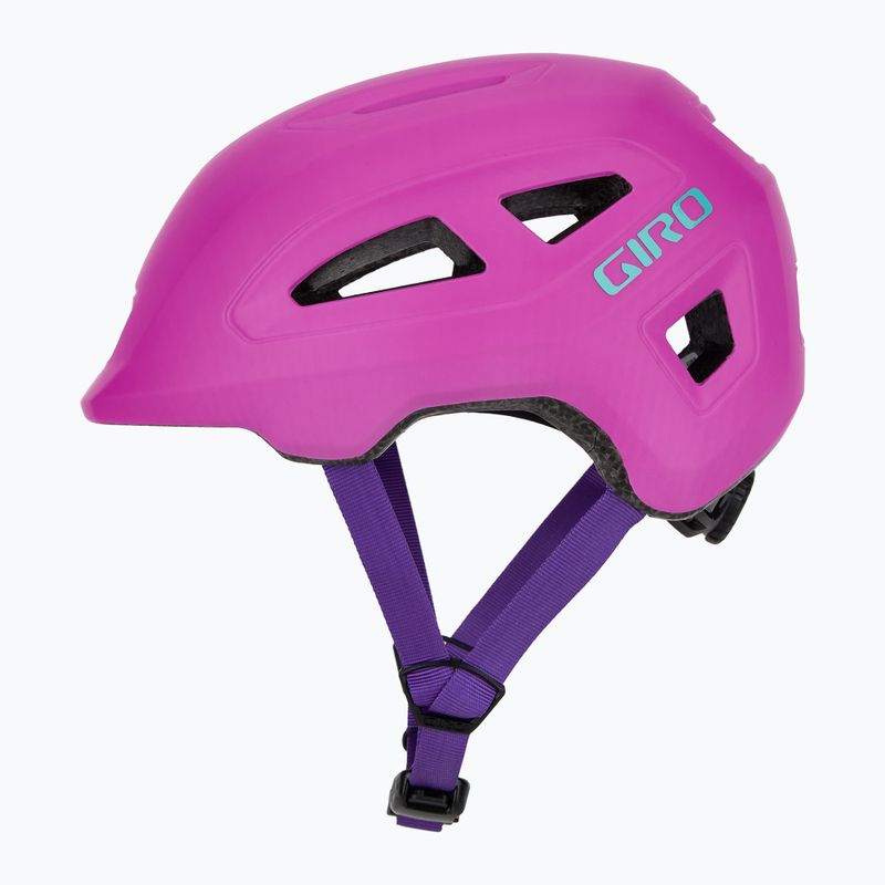 Detská cyklistická prilba Giro Scamp II Jr matná fialová 4